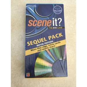 Scene It The DVD Game Sequel Pack Movie‎ Edition New Sealed